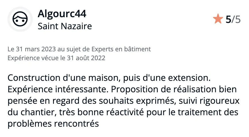 Avis Client