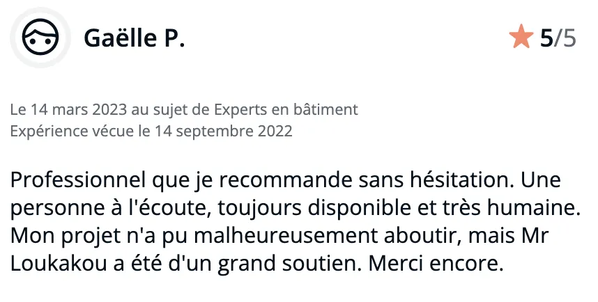 Avis Client